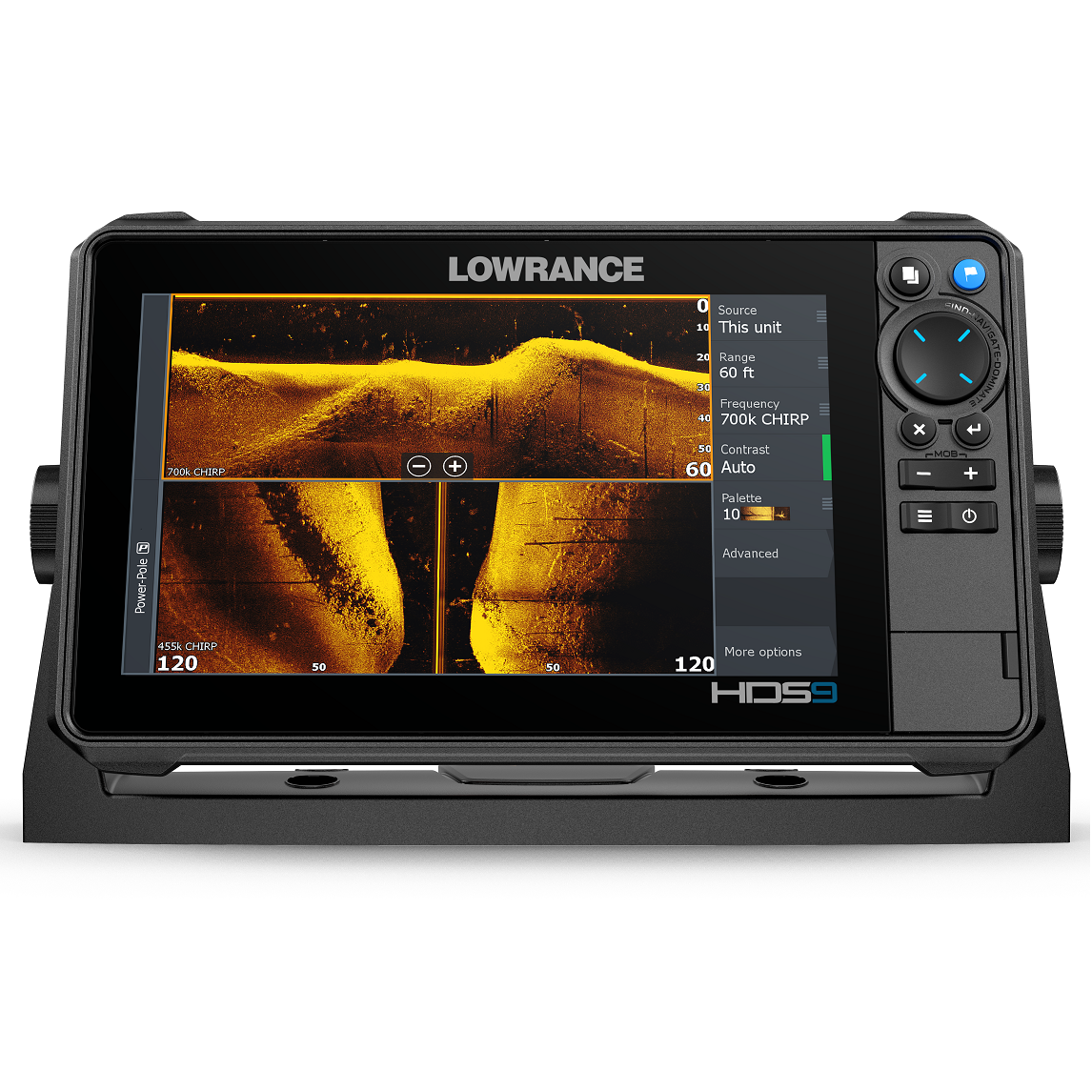 Эхолот-картплоттер HDS-9 Pro с датчиком Active Imaging HD