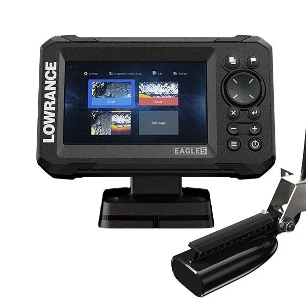 Lowrance Hook Eagle 5 с датчиком Eagle Splitshot HD