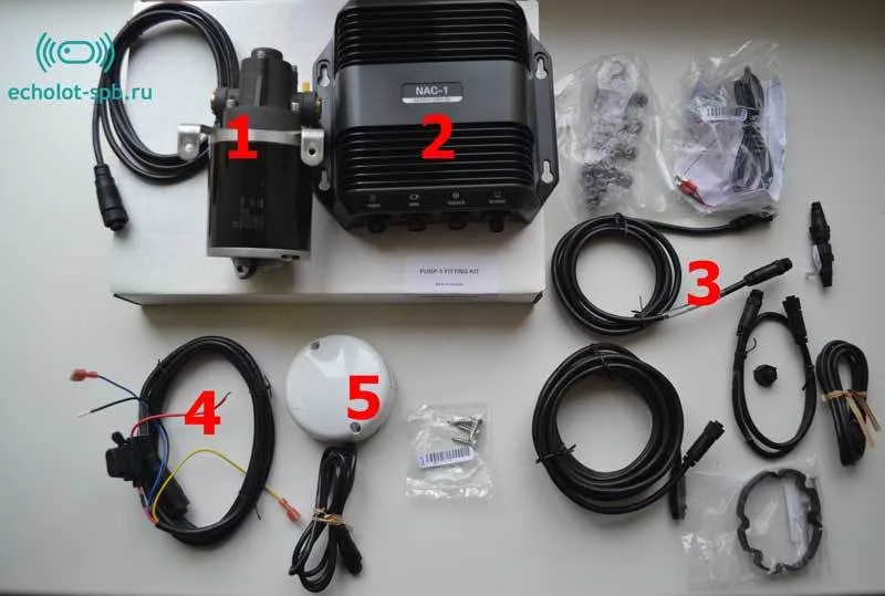 Автопилот гидравлический Lowrance Outboard Pilot Hydraulic Pack 000-11748-001