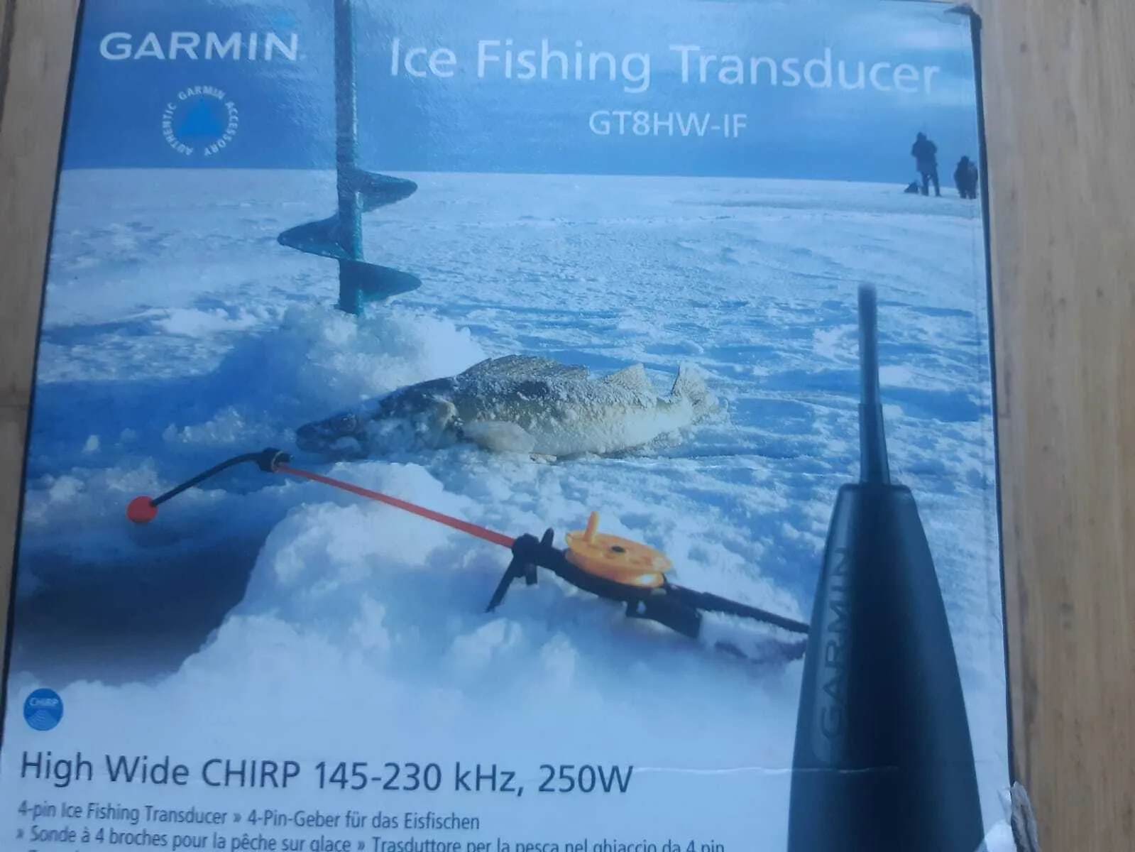 Датчик зимний для эхолотов Garmin GT8HW-IF 4-пиновый
