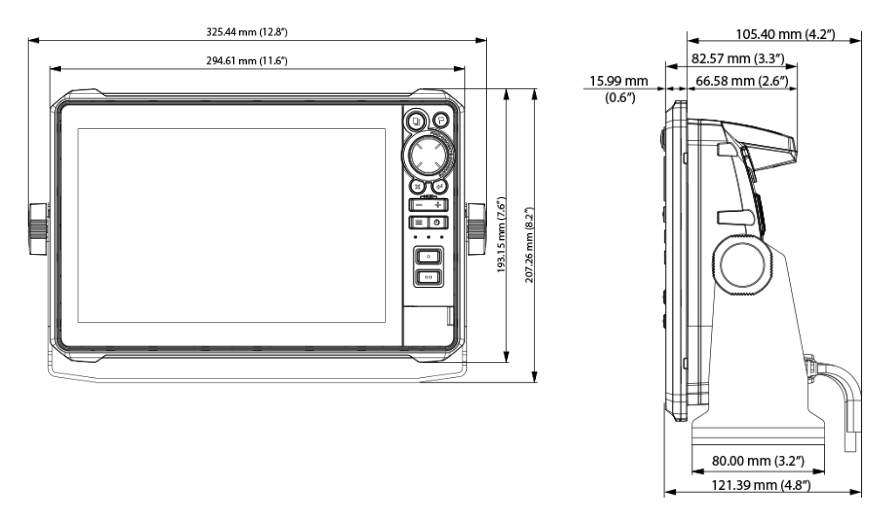 Эхолот-картплоттер HDS-10 Pro с датчиком Active Imaging HD