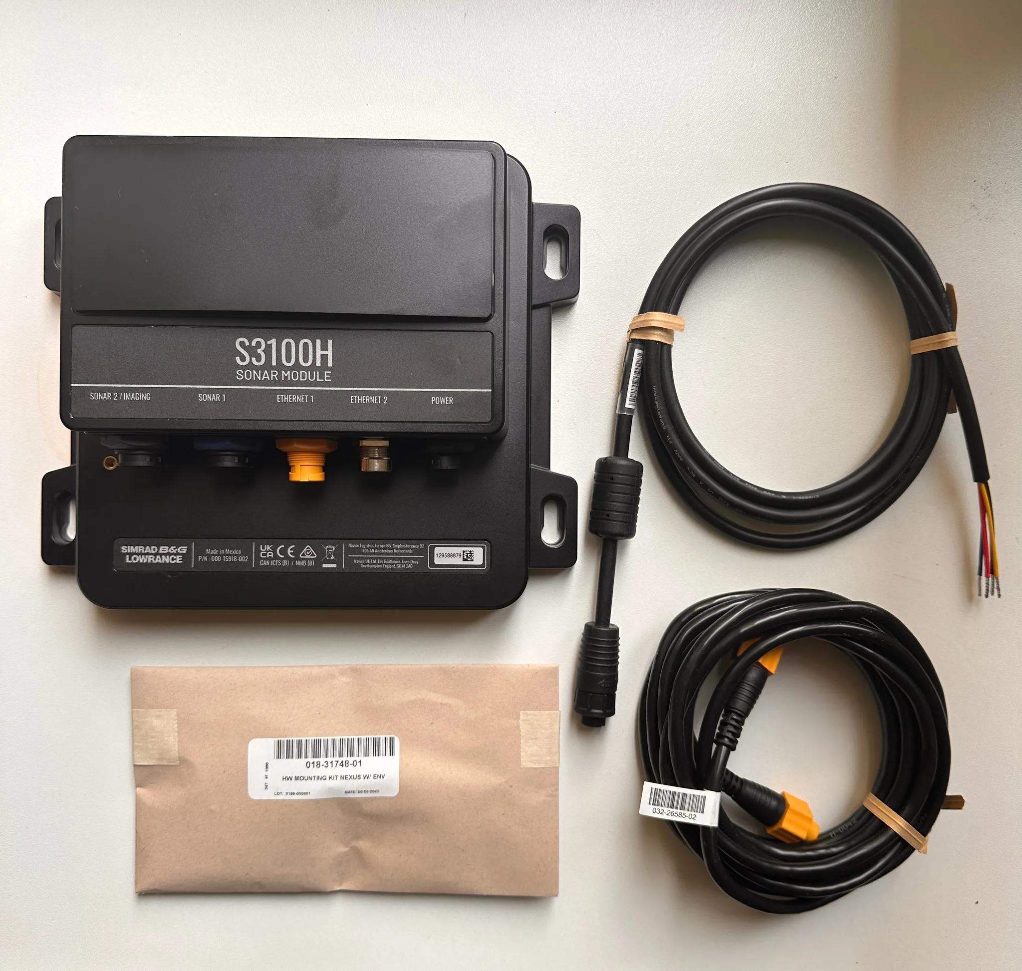 Блок обработки акустического сигнала с компенсацией качки Lowrance S3100H Sonar Module
