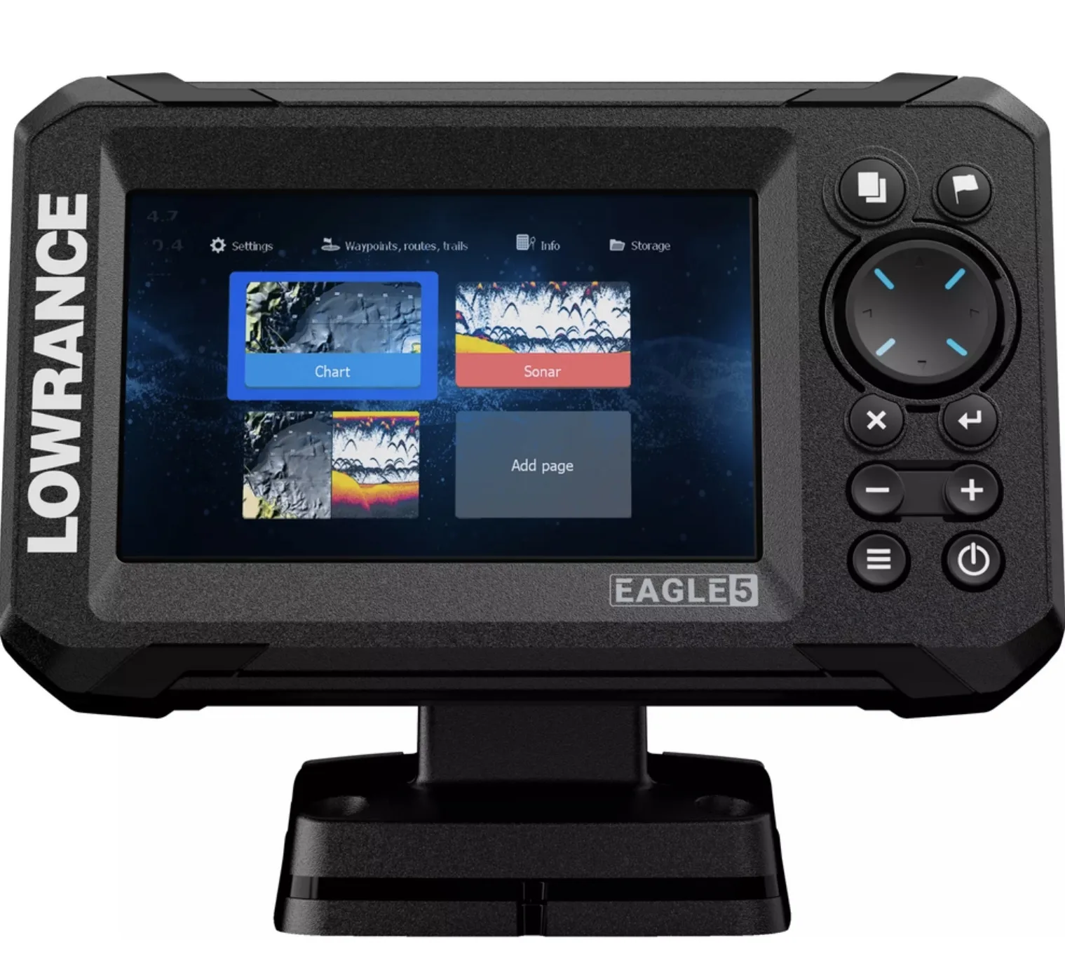 Lowrance Hook Eagle 5 с датчиком Eagle Splitshot HD