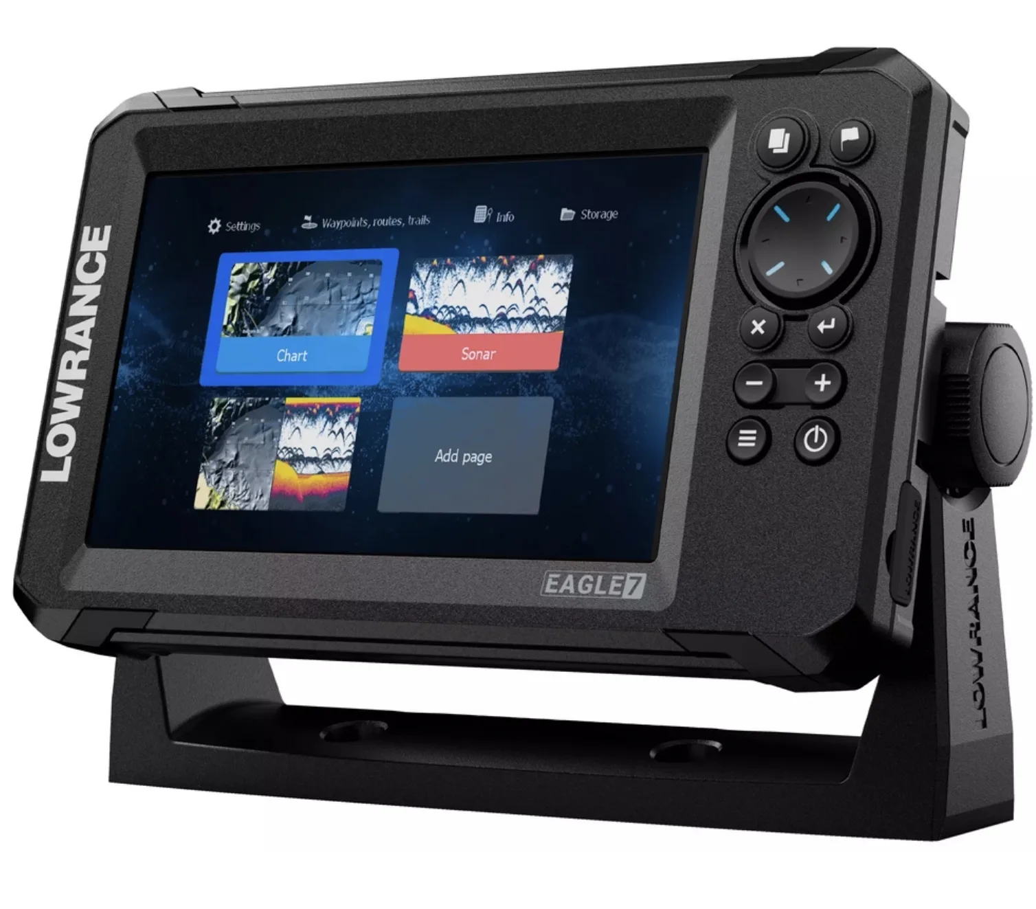 Lowrance Eagle 7 с датчиком Splitshot HD