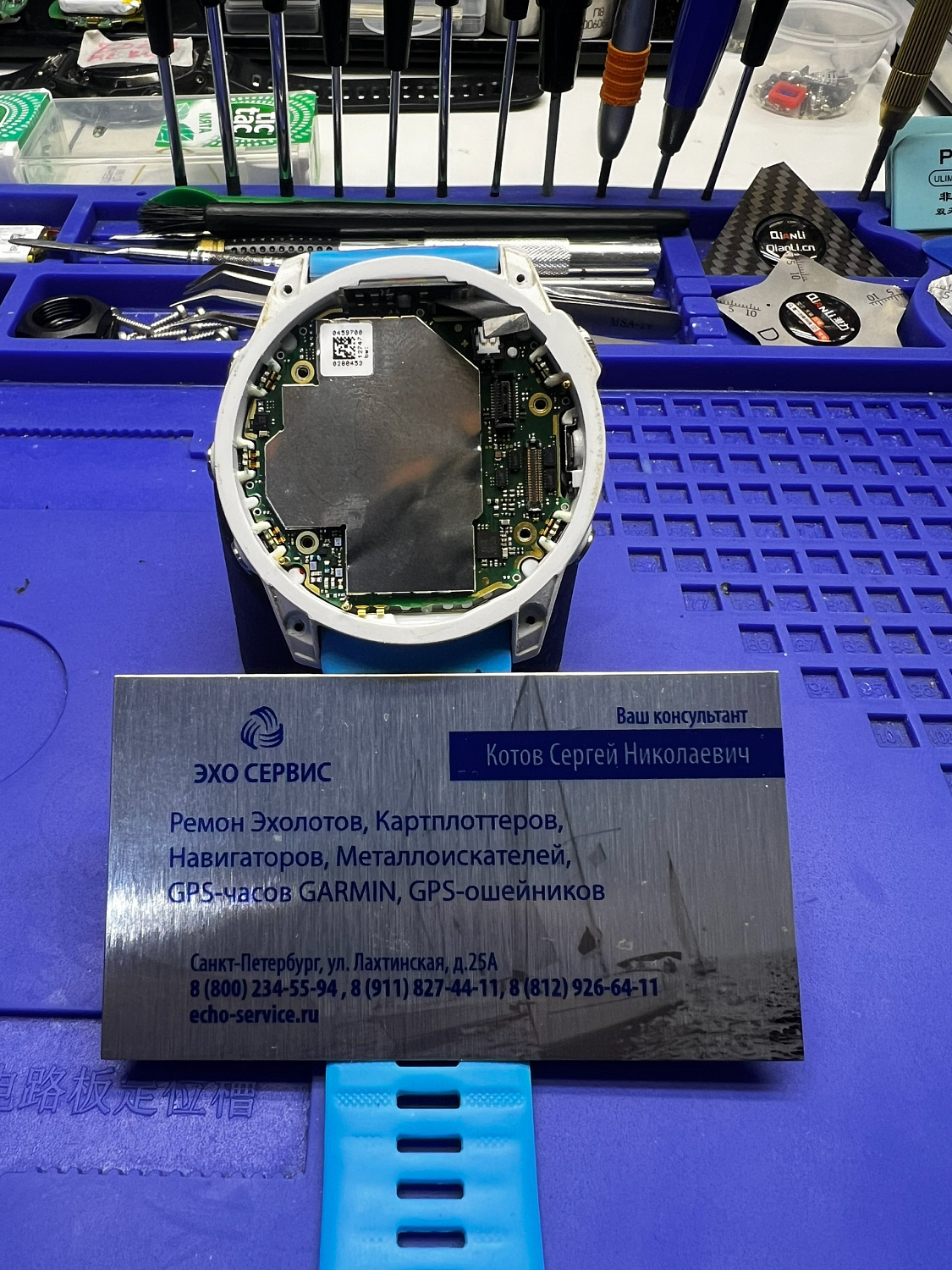 Ремонт кнопки на часах Garmin Epix 2 Pro